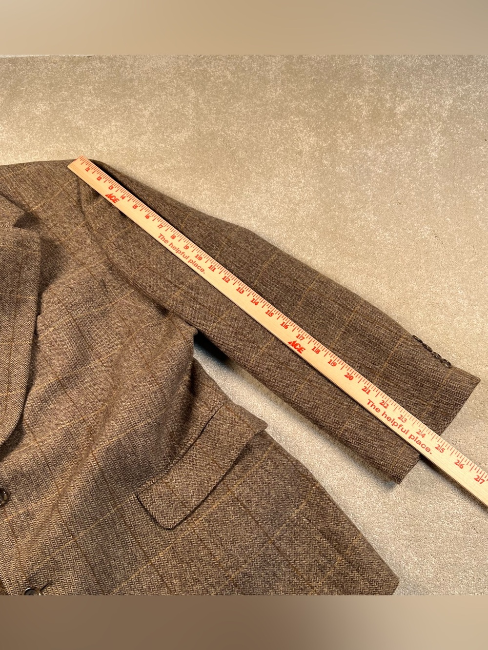 Brooks Brothers Blazer Camel Hair Brown men's 46R - Picture 11 of 11